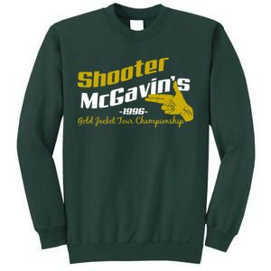 Shooter McGavin's Golden Jacket Tour Championship Tall Sweatshirt