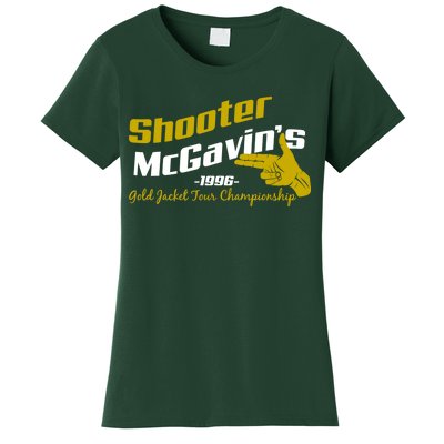 Shooter McGavin's Golden Jacket Tour Championship Women's T-Shirt