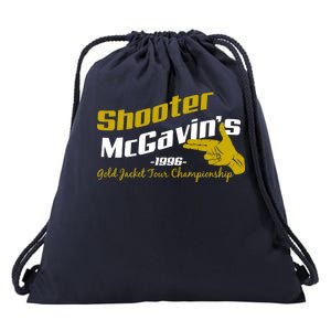 Shooter McGavin's Golden Jacket Tour Championship Drawstring Bag