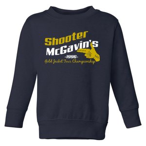 Shooter McGavin's Golden Jacket Tour Championship Toddler Sweatshirt