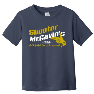 Shooter McGavin's Golden Jacket Tour Championship Toddler T-Shirt