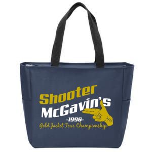 Shooter McGavin's Golden Jacket Tour Championship Zip Tote Bag