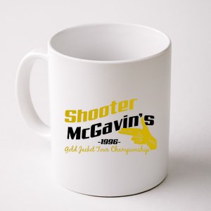 Shooter McGavin's Golden Jacket Tour Championship Coffee Mug