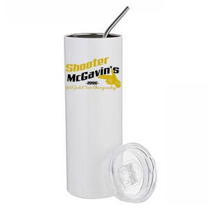 Shooter McGavin's Golden Jacket Tour Championship Stainless Steel Tumbler