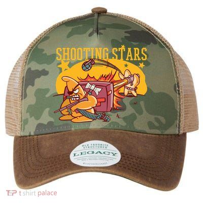 Shooting Stars Pun Legacy Tie Dye Trucker Hat