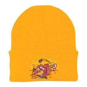 Shooting Stars Pun Knit Cap Winter Beanie