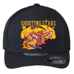 Shooting Stars Pun Flexfit Unipanel Trucker Cap