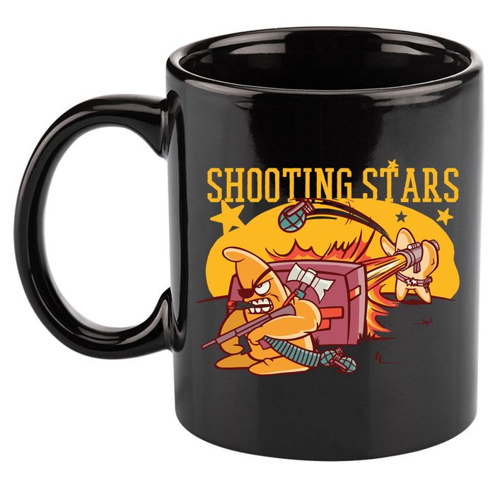 Shooting Stars Pun 11oz C Handle Ceramic Mug