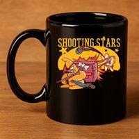 Shooting Stars Pun 11oz C Handle Ceramic Mug