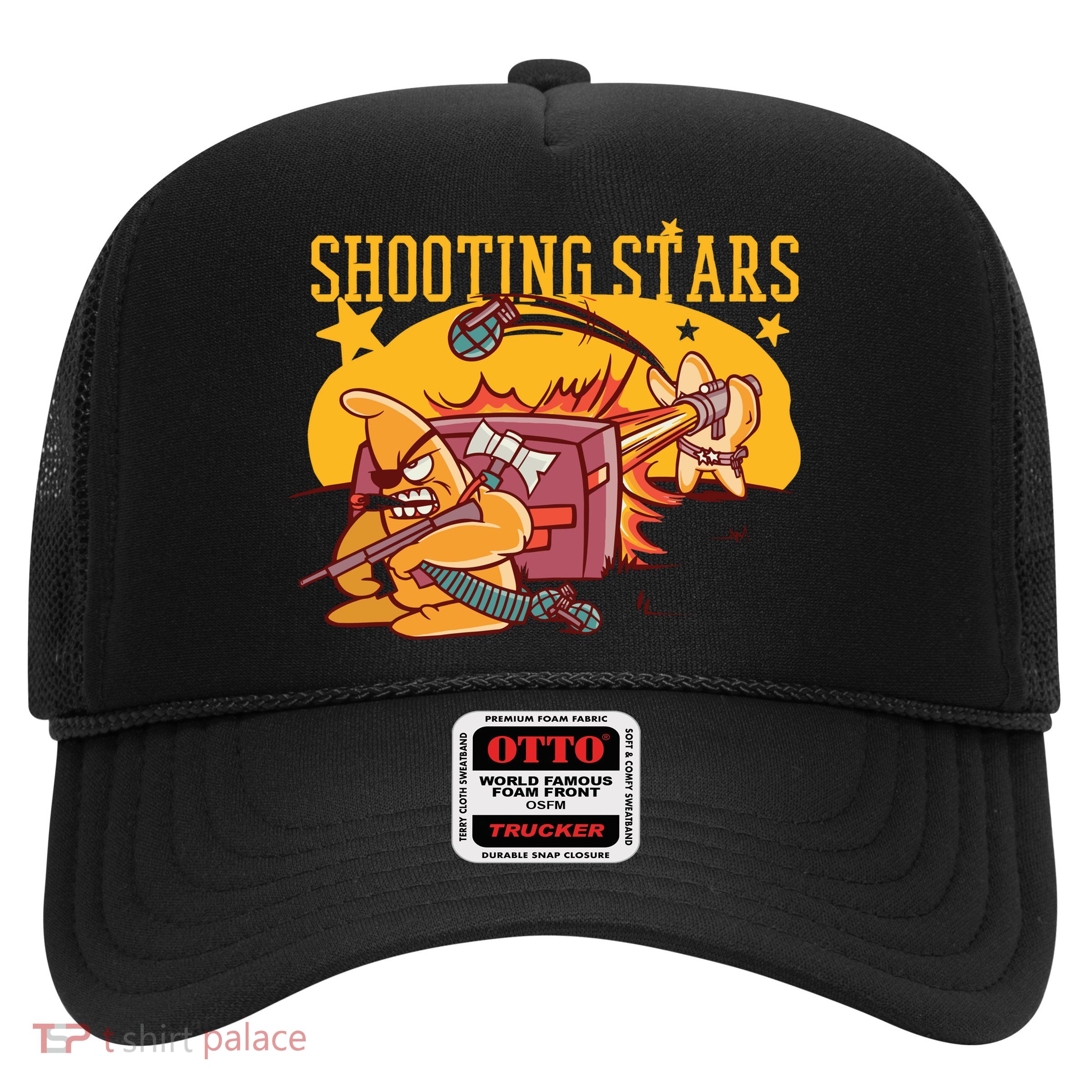 Shooting Stars Pun Trucker Hat