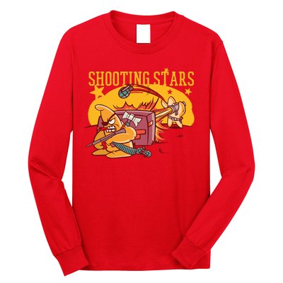 Shooting Stars Pun Long Sleeve Shirt