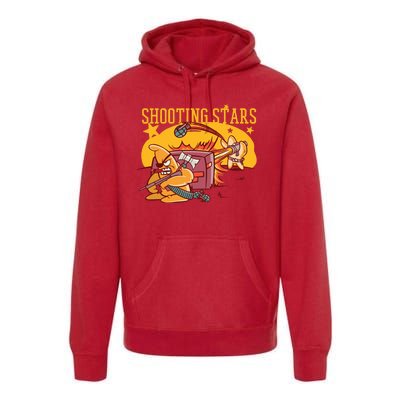 Shooting Stars Pun Premium Hoodie