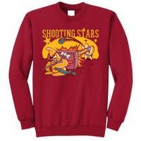 Shooting Stars Pun Tall Sweatshirt