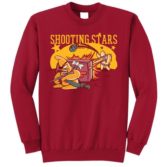 Shooting Stars Pun Tall Sweatshirt