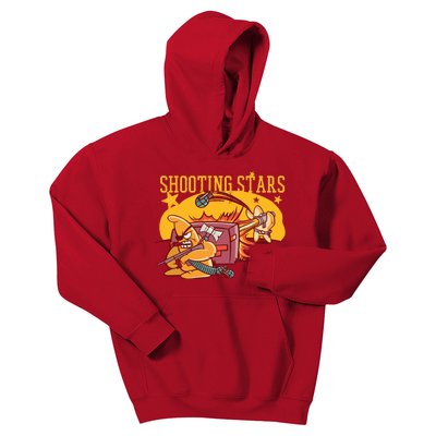 Shooting Stars Pun Kids Hoodie