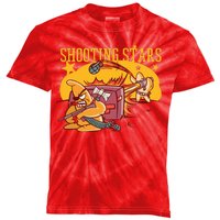 Shooting Stars Pun Kids Tie-Dye T-Shirt