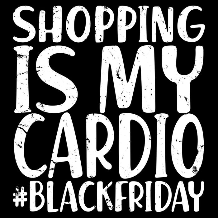 Shopping Is My Cardio Black Friday 16 in Basic Backpack