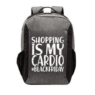 Shopping Is My Cardio Black Friday Vector Backpack