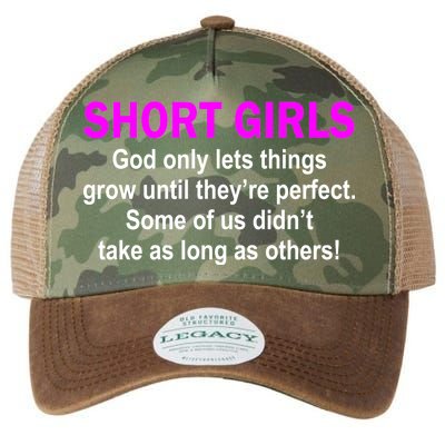 Short Girls Are Perfect Legacy Tie Dye Trucker Hat