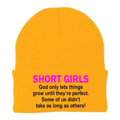 Short Girls Are Perfect Knit Cap Winter Beanie