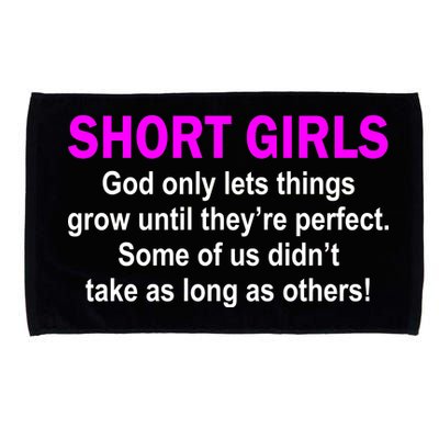 Short Girls Are Perfect Microfiber Hand Towel