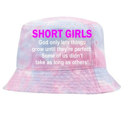 Short Girls Are Perfect Tie-Dyed Bucket Hat