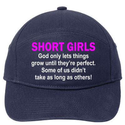 Short Girls Are Perfect 7-Panel Snapback Hat