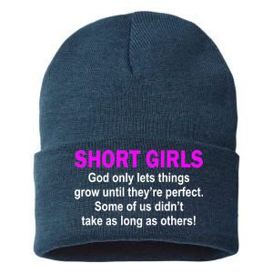 Short Girls Are Perfect Sustainable Knit Beanie