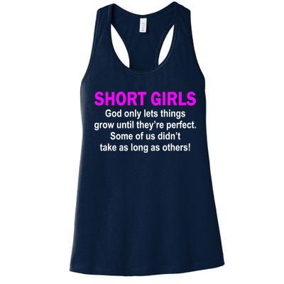 Short Girls Are Perfect Women's Racerback Tank