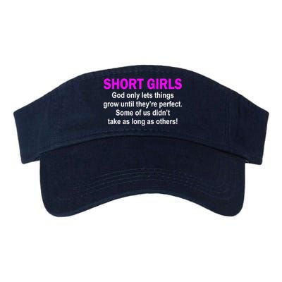 Short Girls Are Perfect Valucap Bio-Washed Visor