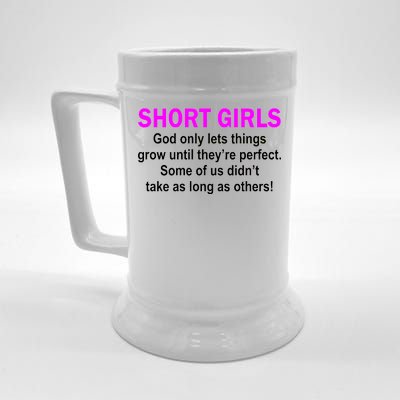 Short Girls Are Perfect Beer Stein