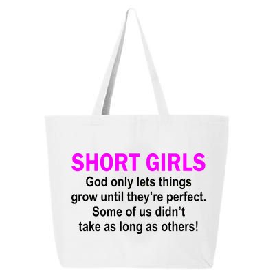 Short Girls Are Perfect 25L Jumbo Tote