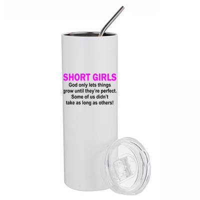 Short Girls Are Perfect Stainless Steel Tumbler