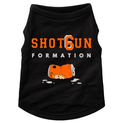 Shotgun Formation Cleveland Football Doggie Tank