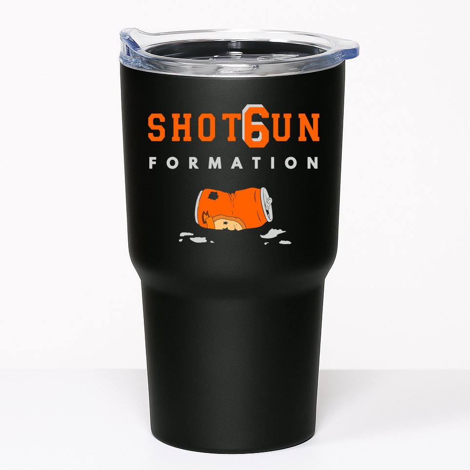Shotgun Formation Cleveland Football Tumbler