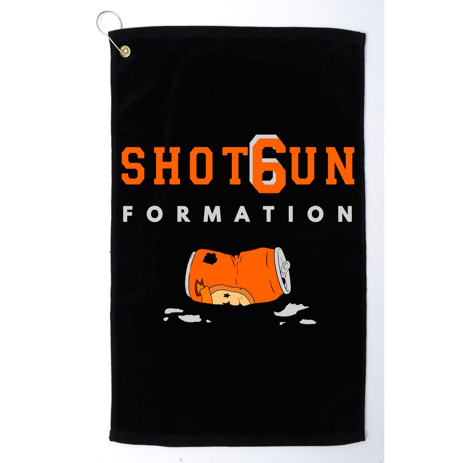 Shotgun Formation Cleveland Football Golf Towel