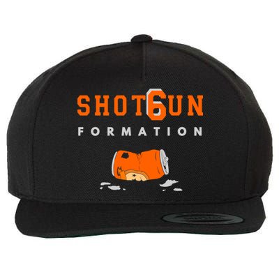 Shotgun Formation Cleveland Football Wool Snapback Cap