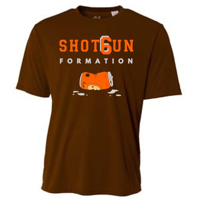 Shotgun Formation Cleveland Football Cooling Performance Crew T-Shirt