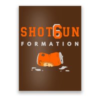 Shotgun Formation Cleveland Football Poster