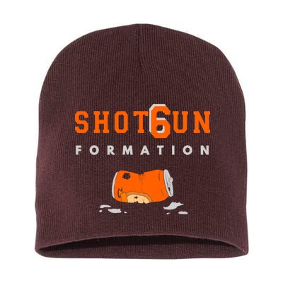 Shotgun Formation Cleveland Football Short Acrylic Beanie