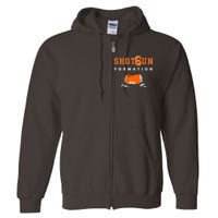 Shotgun Formation Cleveland Football Full Zip Hoodie