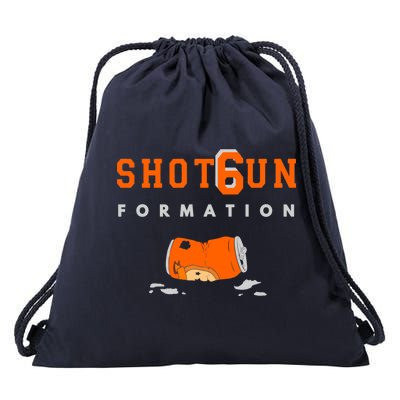 Shotgun Formation Cleveland Football Drawstring Bag