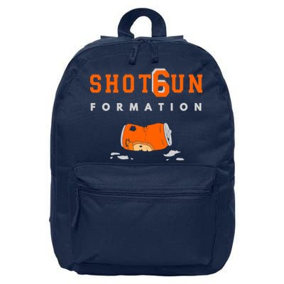 Shotgun Formation Cleveland Football 16 in Basic Backpack