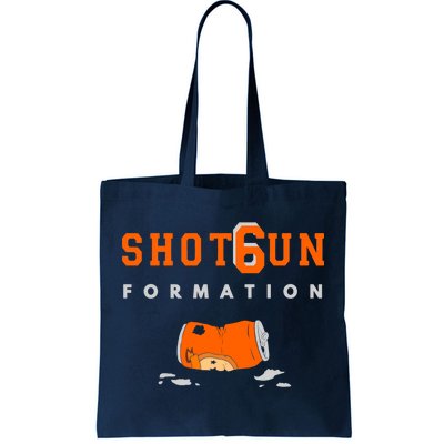 Shotgun Formation Cleveland Football Tote Bag