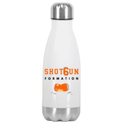 Shotgun Formation Cleveland Football Stainless Steel Insulated Water Bottle