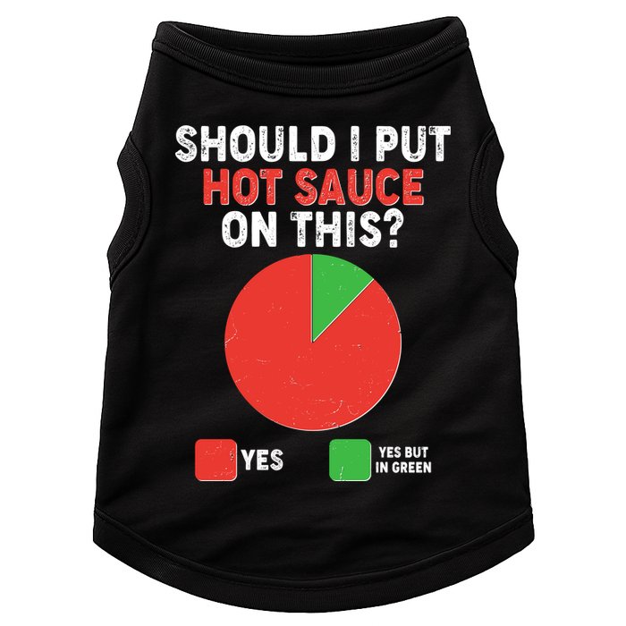 Should I Put Hot Sauce On This Pie Chart Doggie Tank