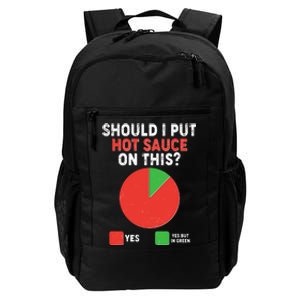 Should I Put Hot Sauce On This Pie Chart Daily Commute Backpack