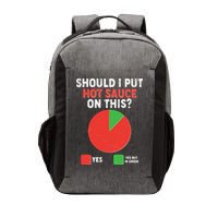 Should I Put Hot Sauce On This Pie Chart Vector Backpack