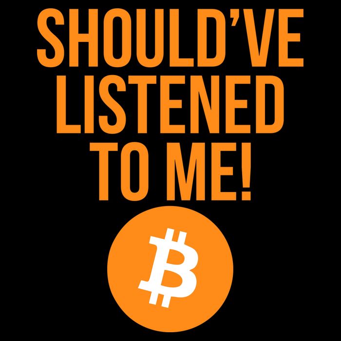 Should've Listened To Me Funny Bitcoin Mousepad