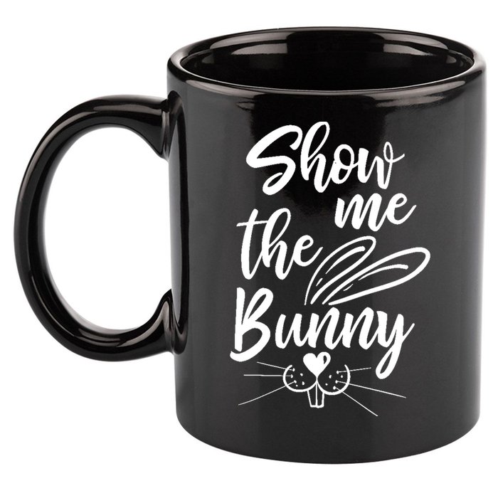 Show Me The Bunny Cute Easter 11oz C Handle Ceramic Mug
